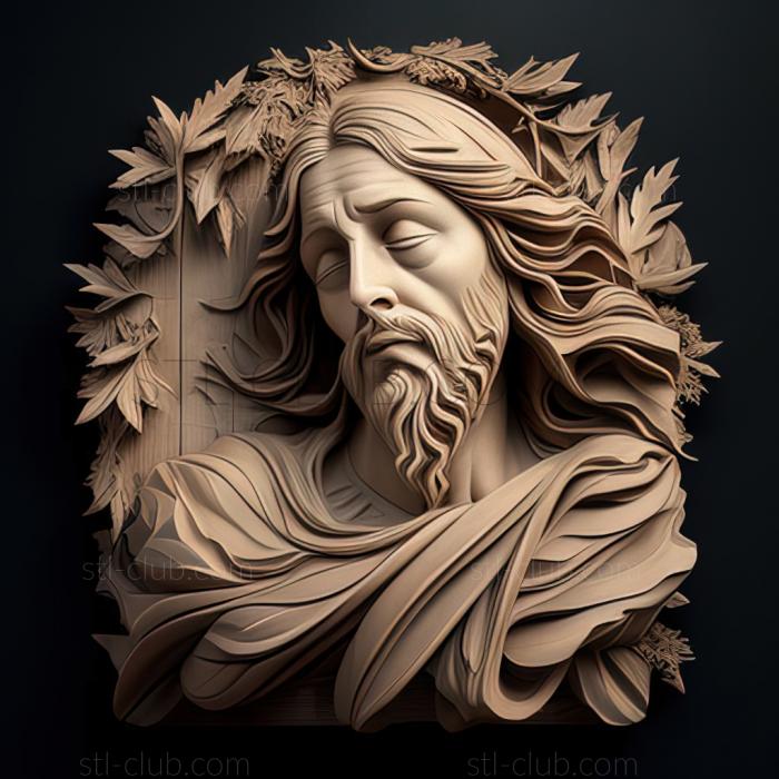 3D model st jesus (STL)